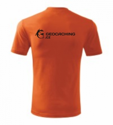 Geocaching.cz bright - dětské - oranžová