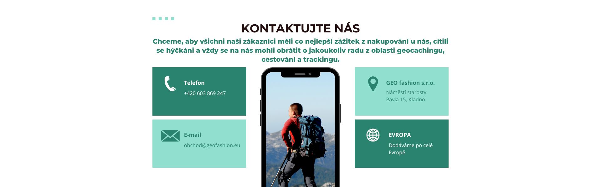 Kontaktujte náš geocachingový obchod